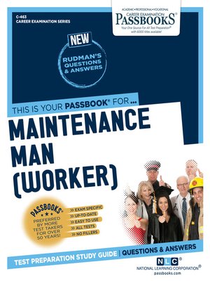 cover image of Maintenance Man (Worker)